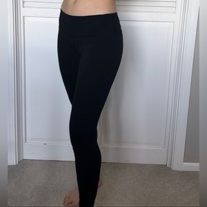 Lululemon leggings, low rise